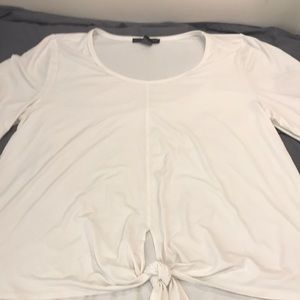 White flowy blouse